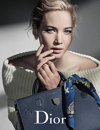 Дженніфер Лоуренс в рекламній кампанії Dior