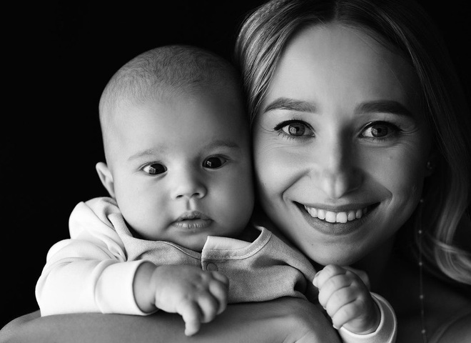 Екатерина Репяхова с сыном