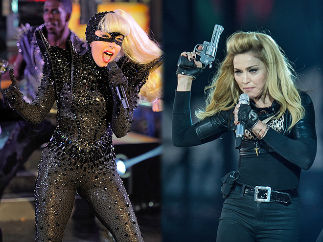 Леди Гага и Мадонна