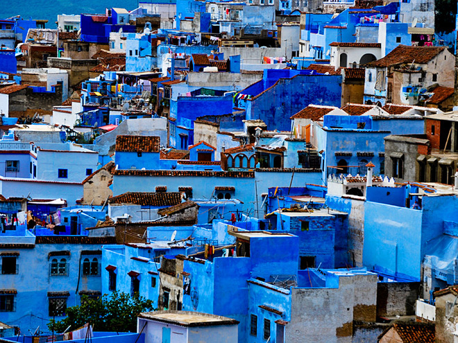 50 відтінків синього: Смарагдове місто в Марокко