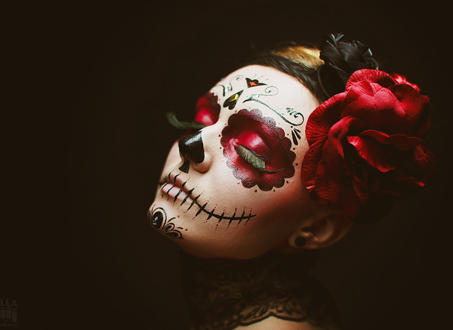 макияж на хэллоуин 2012