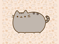 Обои с самым милым котейкой - Pusheen the cat