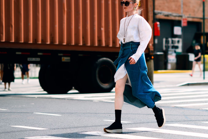 Стрит стайл на Неделе мужской моды в Нью-Йорке SS 2017