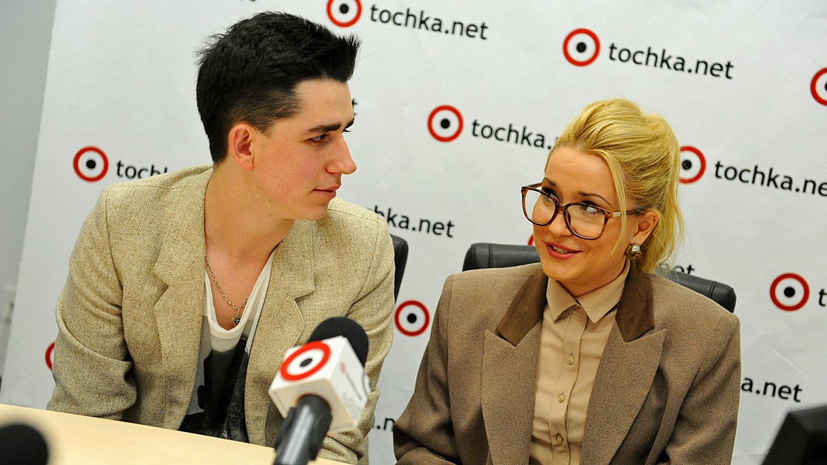 Женя Таллер и Настя Елисеева