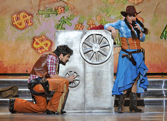 Съемки шоу "Народная звезда-2"