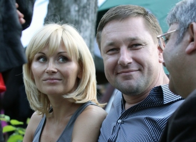 Константин Стогний с женой