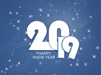 С Новым годом 2019