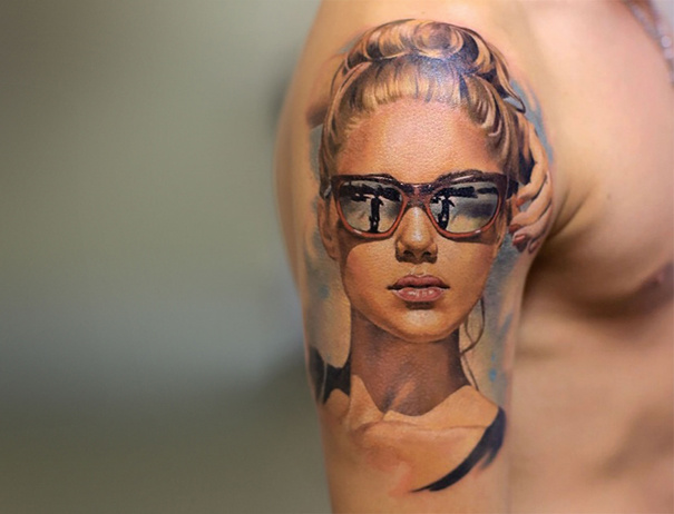 15 невероятных 3D татуировок