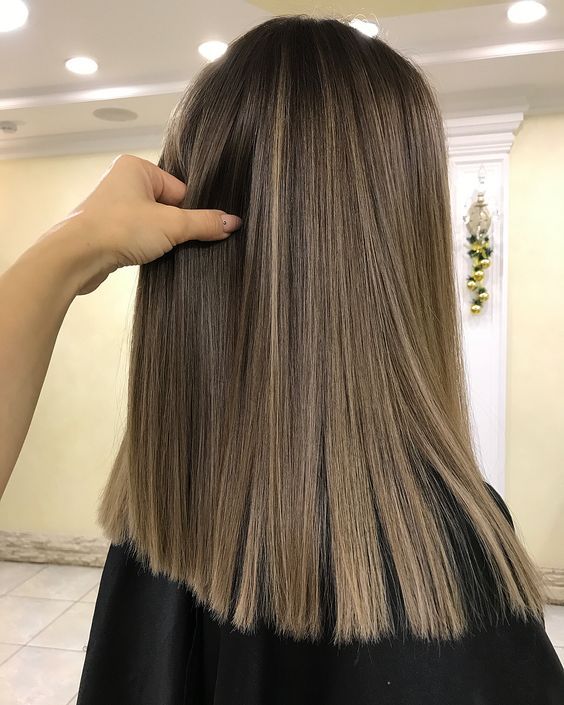 Модный цвет волос осень 2018