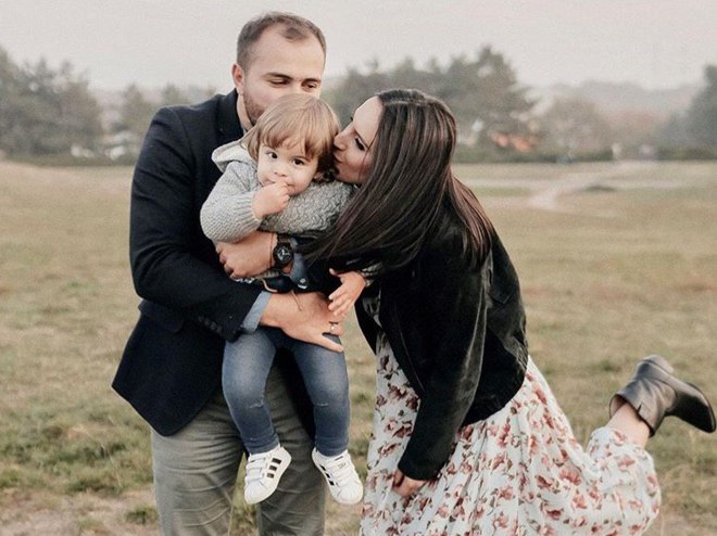 Джамала с семьей