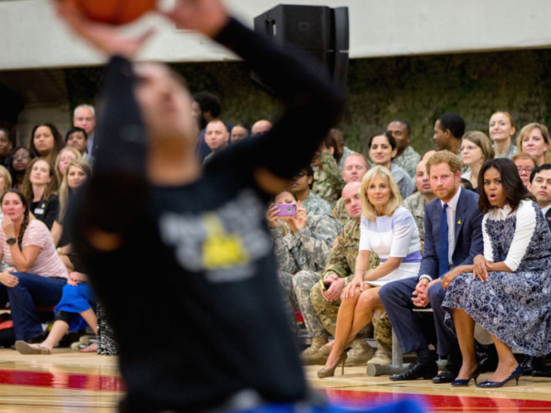 Мішель Обама і Принц Гаррі