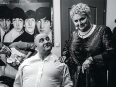 Егор Крутоголов и Марина Поплавская