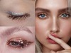 Праздничный макияж 2020: блестящие стрелки