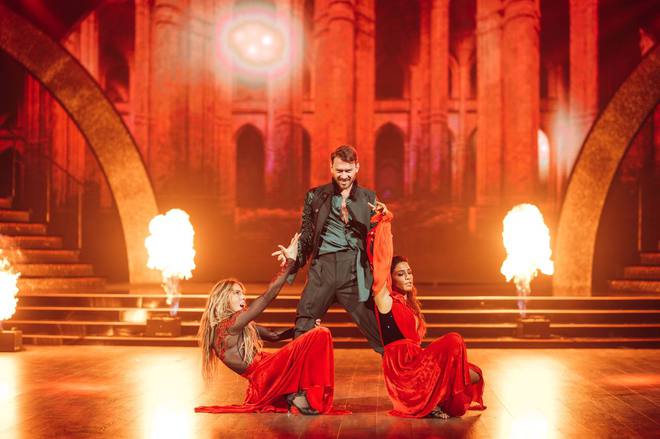 "Танці зі зірками": Ольга Харлан, Дмитро Дікусар, Санта Дімопулос