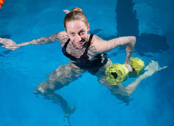 Анна Новікова (Ульянова) завоювала звання "Тренер року" з аквафітнесу