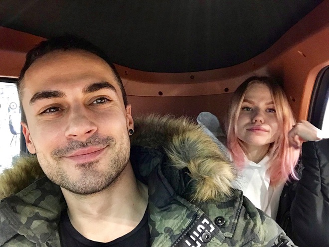 Микита Вакулюк з дівчиною