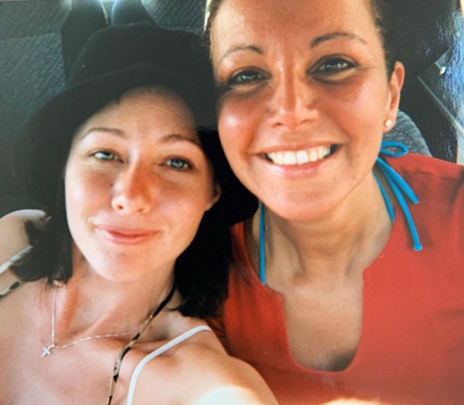 Шеннен Доэрти и Дебора