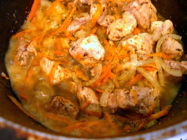 Рисовая каша а-ля плов