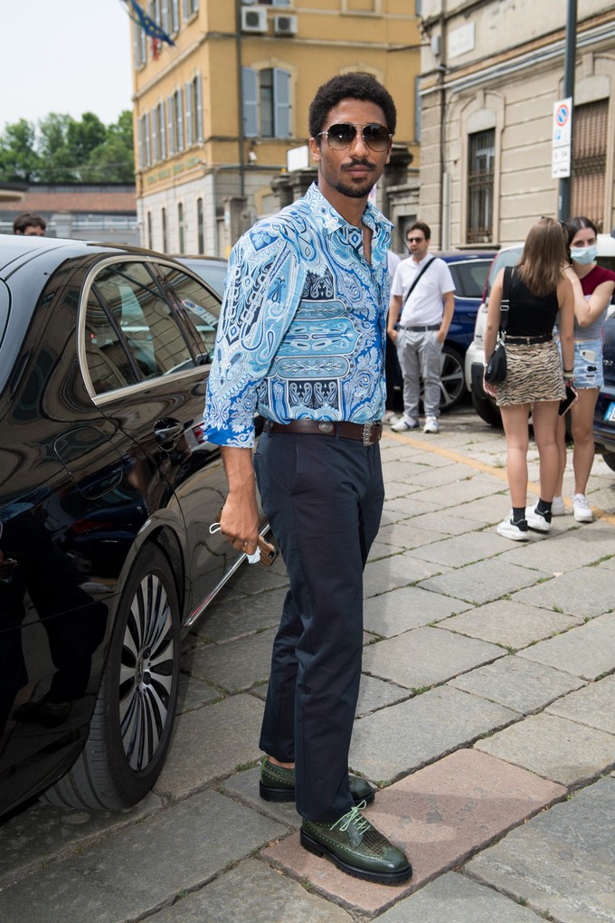 Тиждень чоловічої моди в Мілані: вуличний стиль