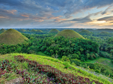 шоколадні пагорби на Філіппінах