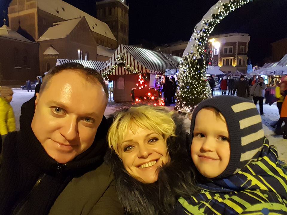 Ирма Витовская с мужем