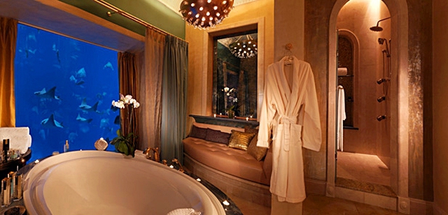 Незвичайні номери в готелях: Poseidon Suite, Atlantis The Palm Hotel, ОАЕ