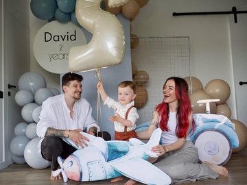 MamaRika показала, як із чоловіком Сергієм Середою відсвяткувала 2-річчя сина