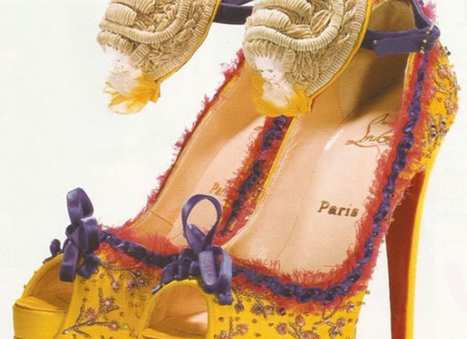«Королевские» туфли от Louboutin 