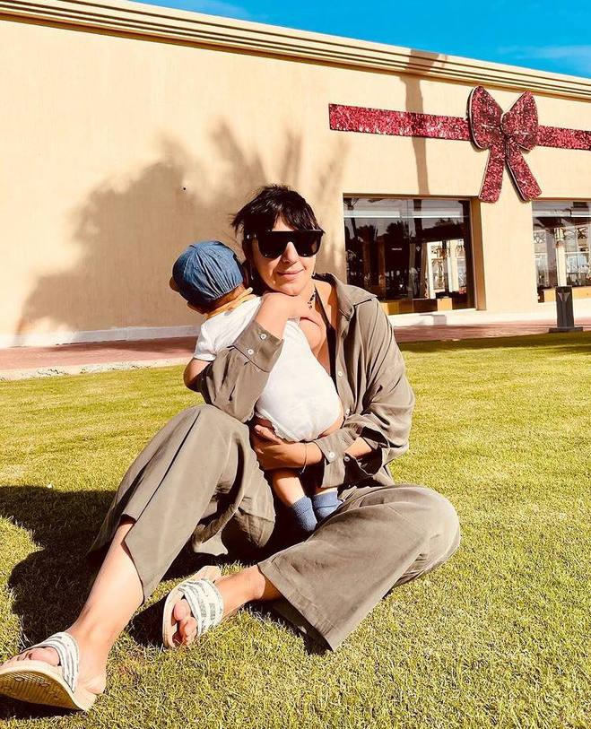 Джамала з молодшим сином