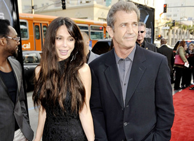 Мэл Гибсон и Оксана Григорьева 