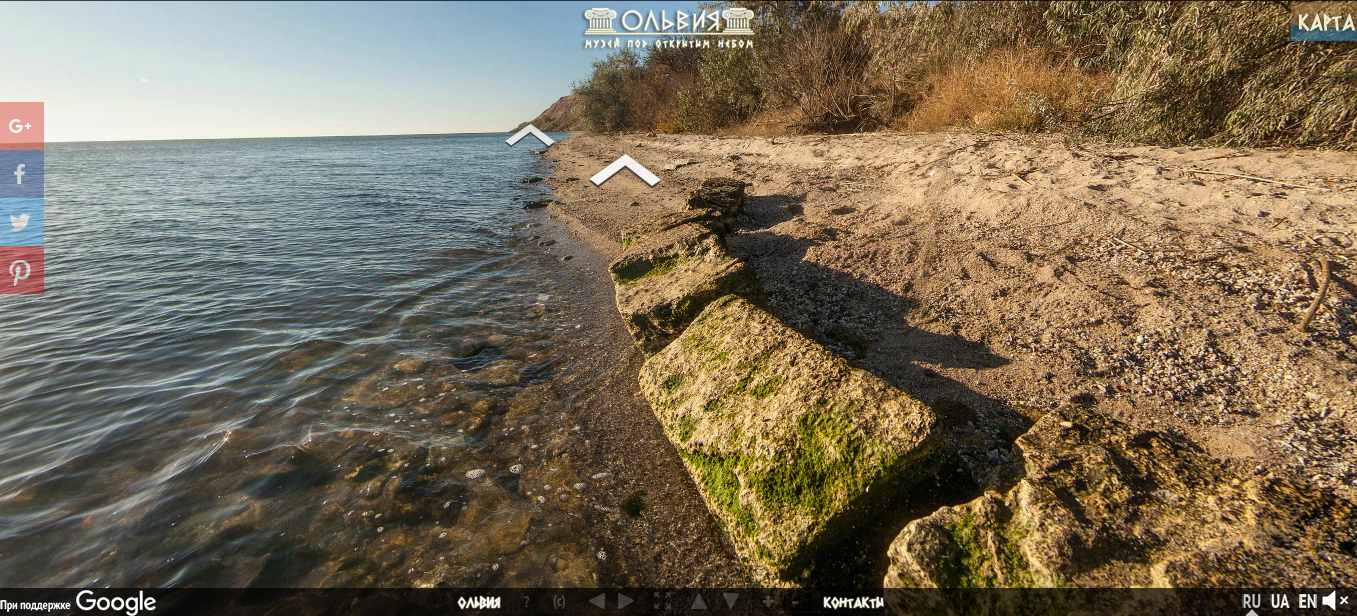 Google запустив віртуальний тур стародавньою Ольвією