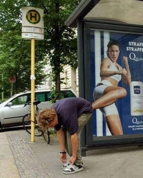 Фотобомбы с девушками