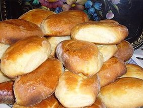 Пирожки с творогом, рисом и яйцом Пирожки с творогом, рисом и яйцом