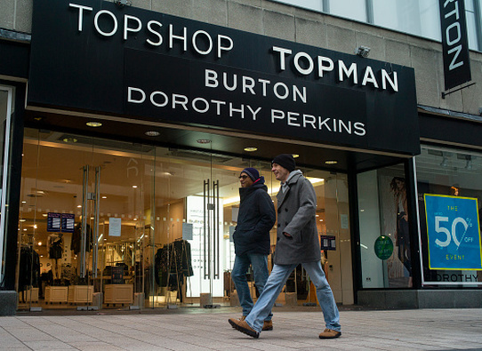 Модний британський бренд Topshop збанкрутував