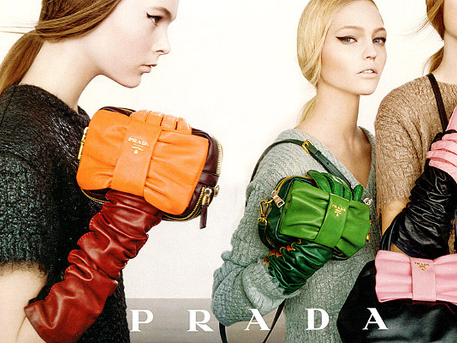 Саша Пивоварова в Prada