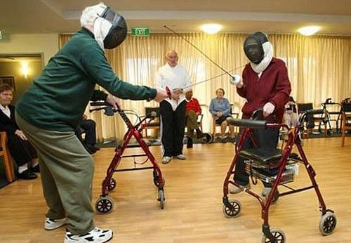 Веселая старость. Дедушки