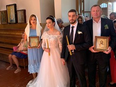 Анастасія Приходько повінчалася з другим чоловіком Олександром