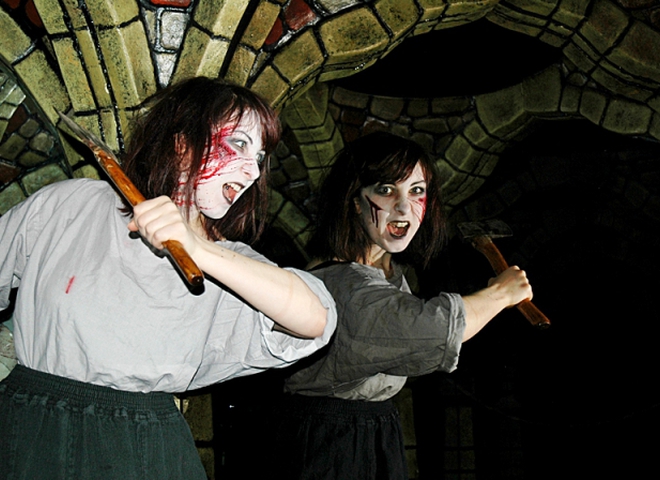 Родина Хэллоуина: путешествие в Шотландию и Ирландию - Эдинбургское подземелье