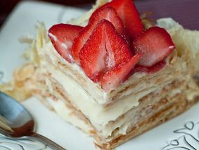 Клубничный торт 