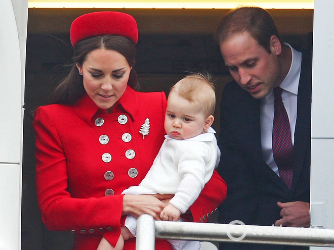 Кейт Миддлтон с сыном