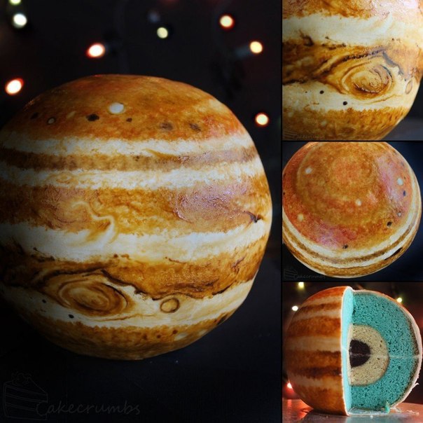Пироженки в виде планет Солнечной системы