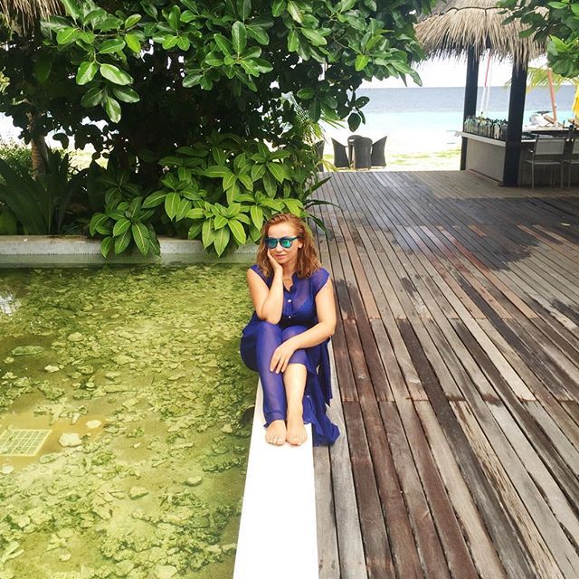 Анфіса Чехова на відпочинку