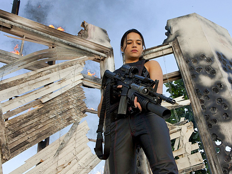 Кадри з фільму Оселя зла 5