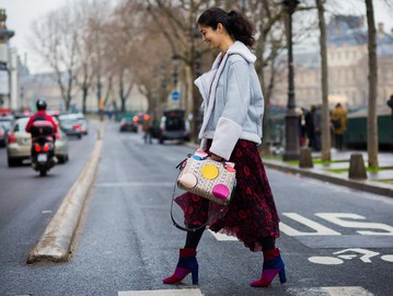 Как и с чем носить юбку осенью 2016: стритстайл образы
