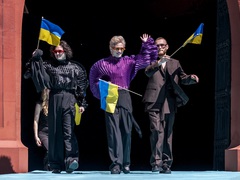 Група Ziferblat відвідала бірюзову доріжку Євробачення-2025 — фото та відео