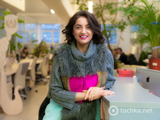 Оля Цибульская в гостях у tochka.net 