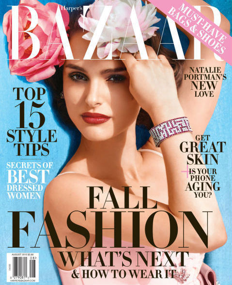 Натали Портман украсила обложку Harper's Bazaar