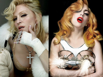 Мадонна  и Леди Гага