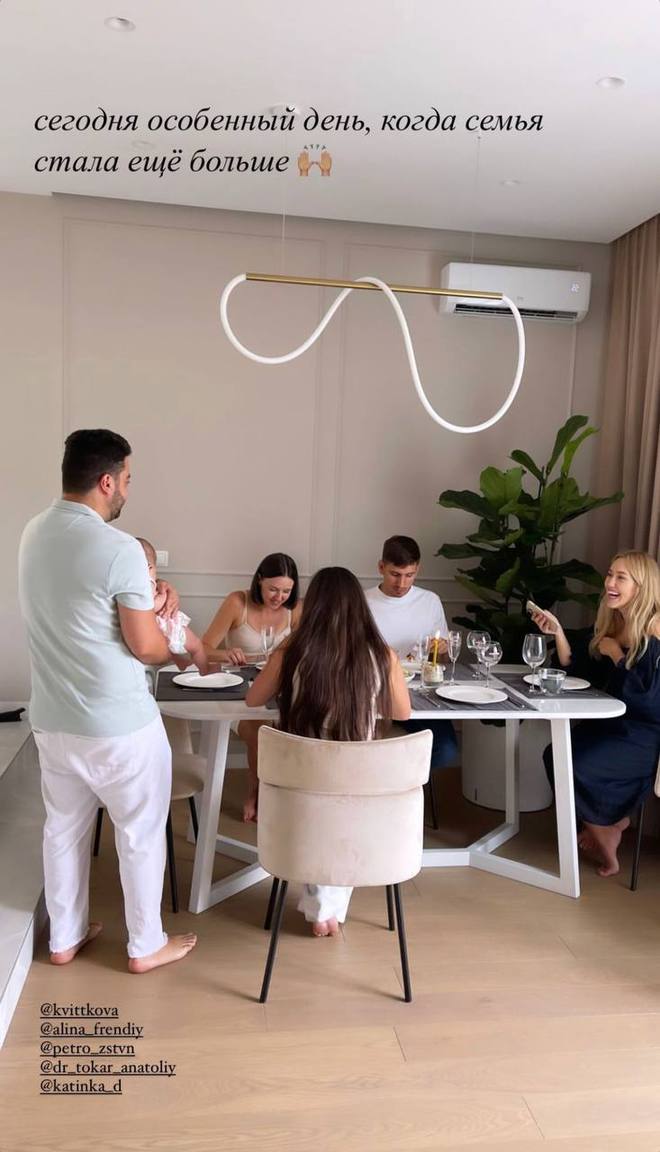 Крестины сына Никиты Добрынина и Даши Квитковой