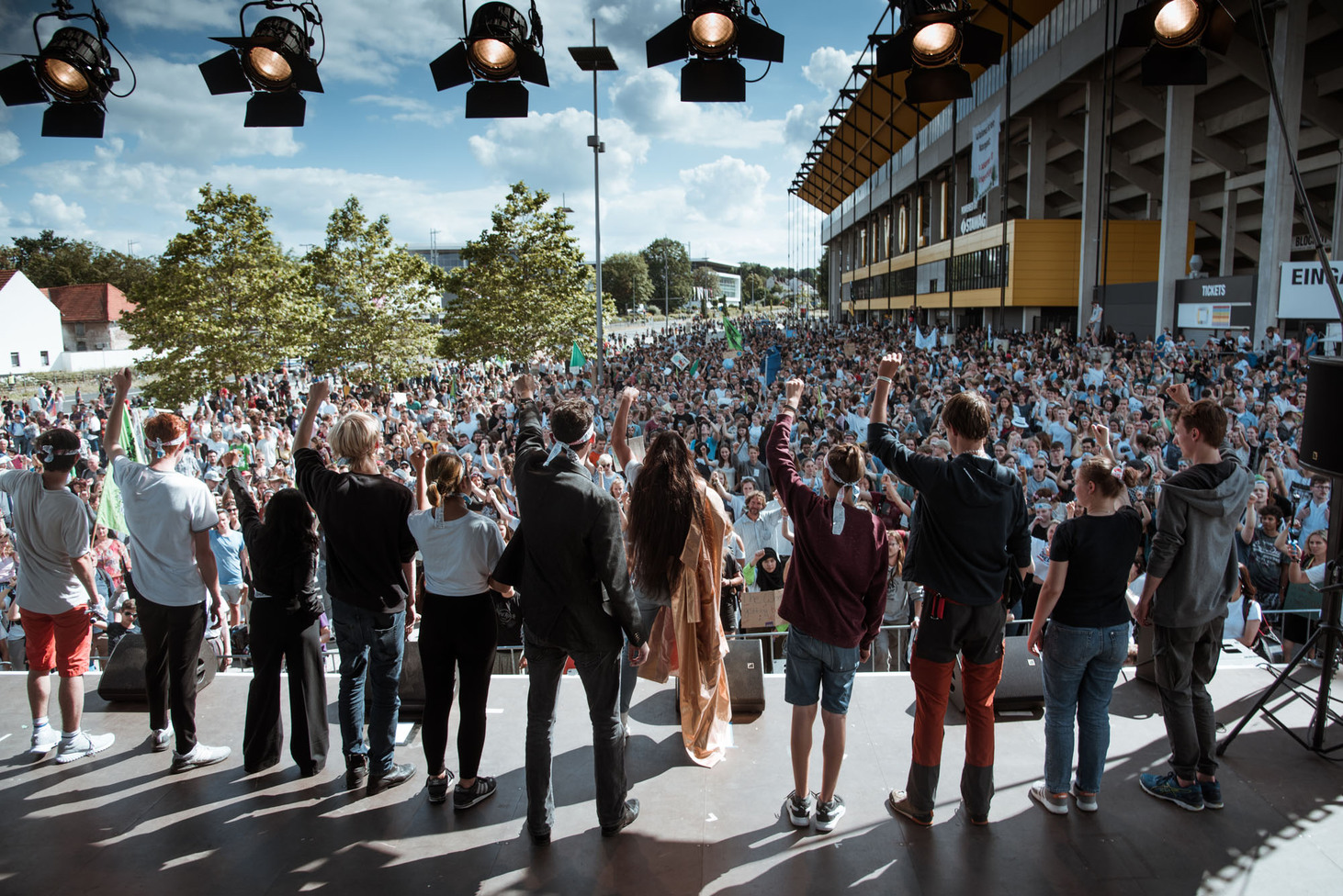 Руслана выступила в Аахене на глобальной демонстрации движения Fridays For Future